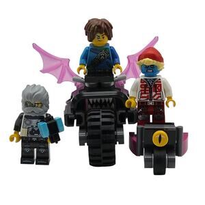 Lego Dreamzzz Minifigure Lot Of 3 With Bikes Very Good